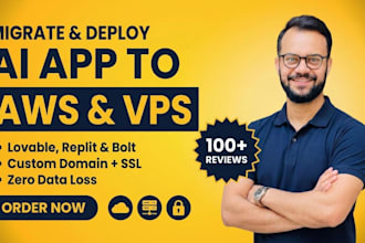migrate or deploy your lovable replit or cursor app to aws or vps