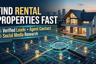 find rental properties and real estate leads for you