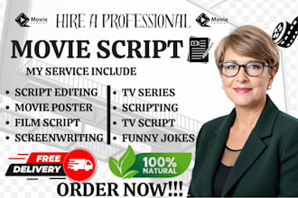 write, edit, format screenplay stageplay TV series, screenwriting in final draft