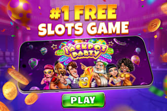 create slot 2d, 3d mobile game development unreal engine as unity game developer