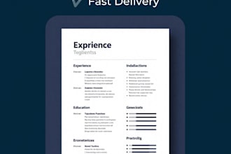write, edit, and improve your professional CV