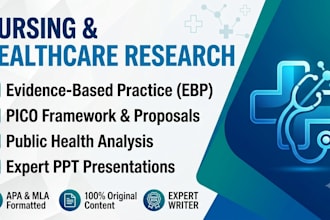 do nursing, healthcare, public health, pico, ebp assigned, proposal, powerpoint