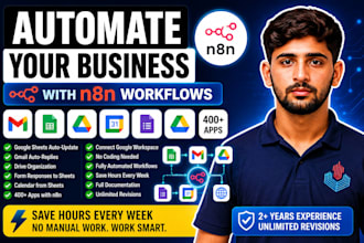 automate google sheets gmail and drive with n8n workflow