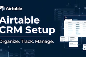 set up an airtable CRM for lead management