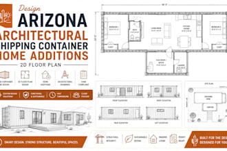 design arizona architectural shipping container home additions and 2d floor plan