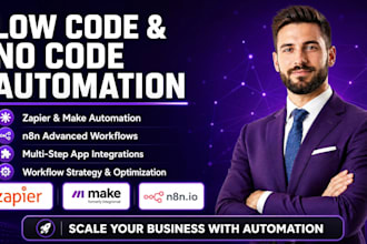 do low and no code automation n8n automation zapier automation make automation