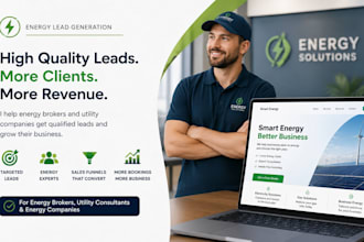 generate energy broker leads for electricity suppliers gas suppliers and utility