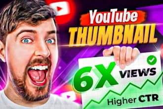 design eye catching youtube thumbnails that boost CTR