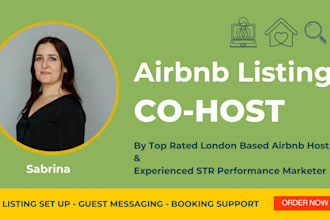 manage your airbnb listing as reliable cohost