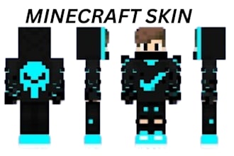 custom minecraft builds, skins and servers hub design