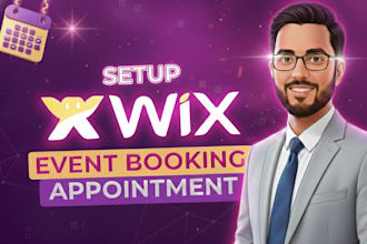 set up wix booking and wix appointment scheduling system