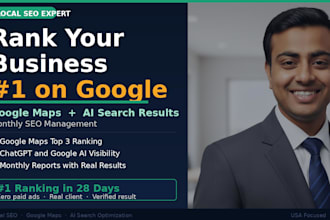 do local SEO and google maps ranking with ai search optimization monthly