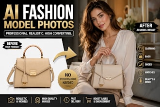 realistic ai fashion model photos for your clothing brand