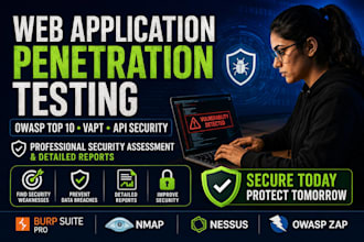 perform professional web application penetration testing