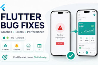 fix bugs, crashes and errors in your flutter app