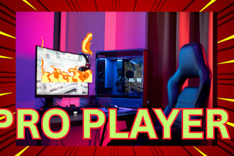 design viral youtube gaming thumbnail for pubg, bgmi, free fire