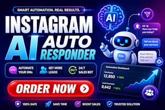 create instagram dm ai auto responder that turns followers into customers