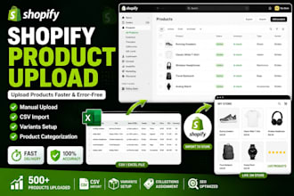do product and content upload job