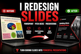 design modern and high impact powerpoint presentations that stand out