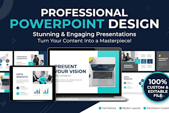 redesign and modernize your existing powerpoint slides