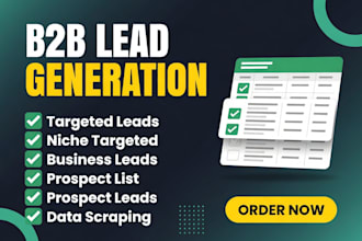 b2b lead generation business leads targeted leads list