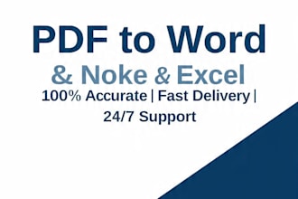 convert PDF to word excel powerpoint with accuracy
