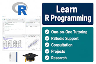be your r programming and rstudio tutor