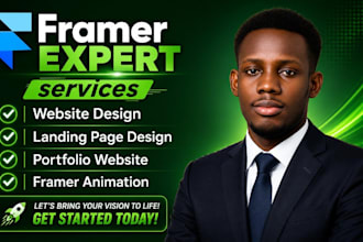 design framer portfolio website framer startup website framer landing page