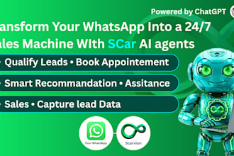 build a custom whatsapp ai agent for sales assistance and support