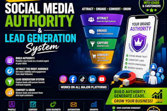 build your social media authority and lead generation system