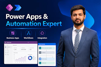 build power apps and automate workflows using power platform