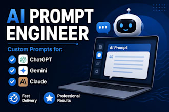 create custom ai prompts for chatgpt gemini and claude