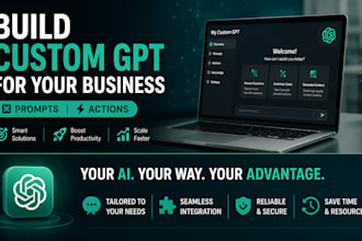 build a custom gpt tailored to your business with prompts and actions
