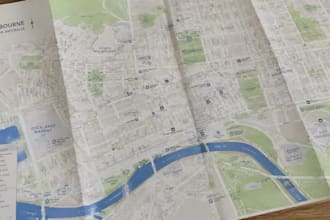 create a professional custom city map design and vector map