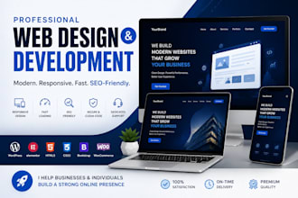 convert your design into responsive HTML website