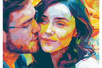 paint abstract painting art or color abstract portrait