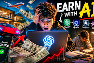 create CTR boosting youtube or instagram thumbnails