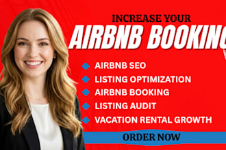 audit airbnb and optimize airbnb booking com listings for more bookings vrbo