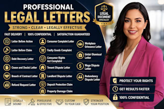 draft landlord tenant dispute letters, deposit claims, and property complaint