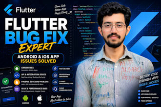 fix flutter app bugs and errors professionally