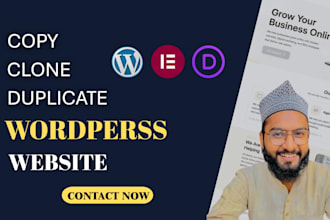 clone, copy, duplicate, redesign any website in wordpress