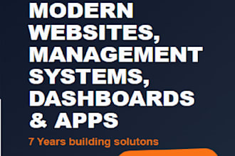 build custom websites, apps and manager system