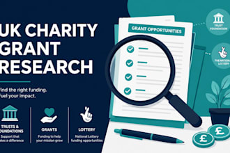 research UK charity grants and funding opportunities matched to your mission