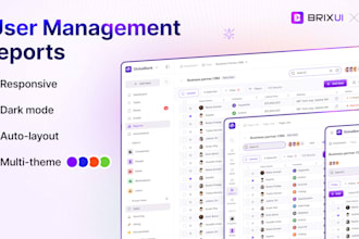 design saas dashboard UI UX in figma for web app