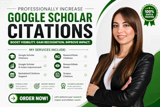 increase citations backdate google scholar citation publish to researchgate