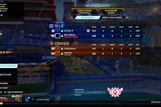 play rocket league with you