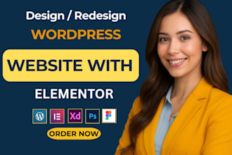 design or redesign luxury wordpress website