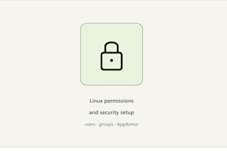 configure linux user permissions and basic security settings