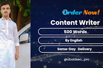 write SEO blog articles and website content for your business