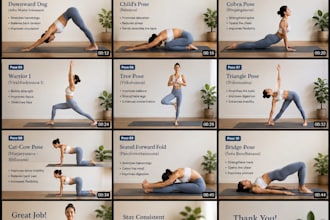 design a professional yoga and fitness ebook in canva
